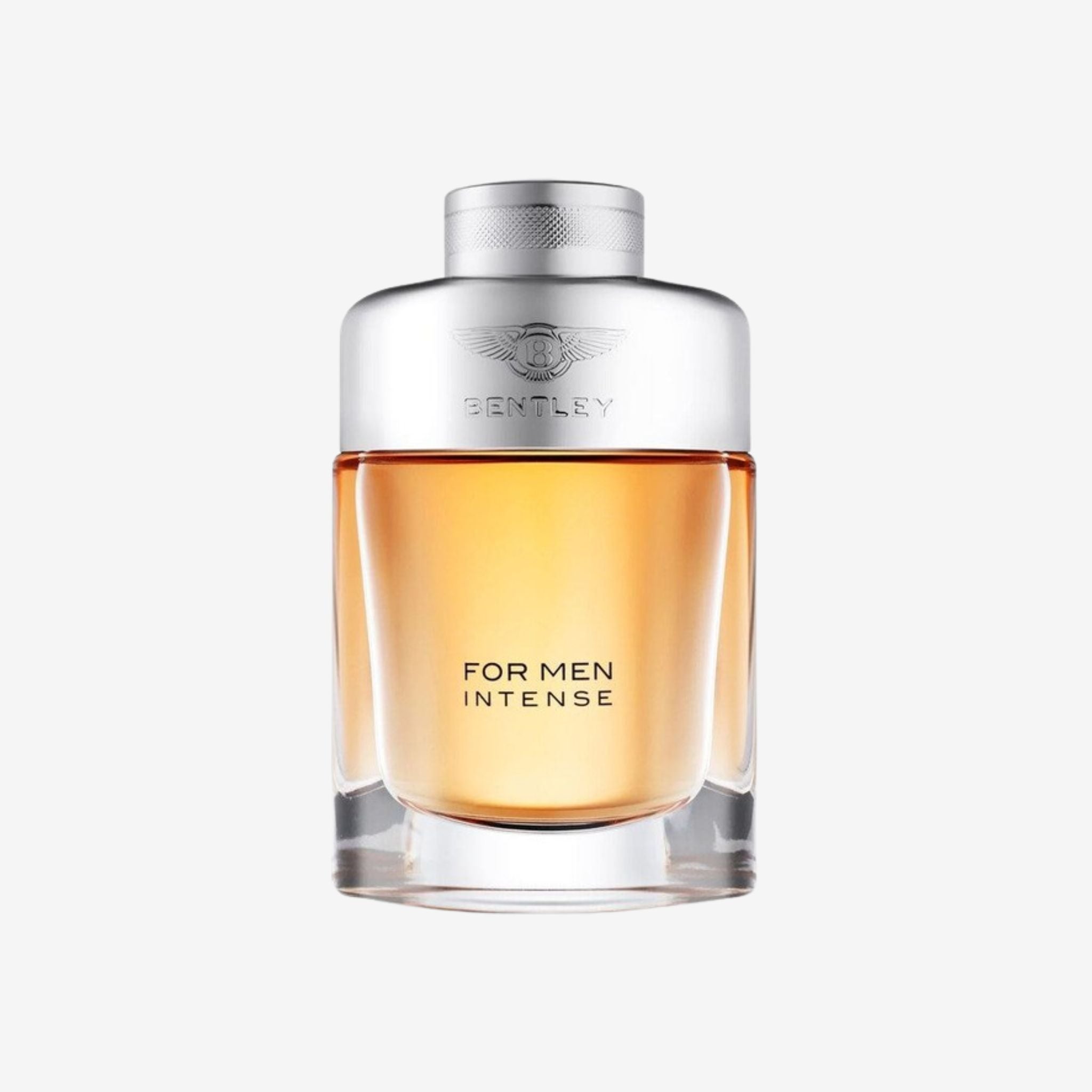 Bentley for Men Intense Eau de Parfum amber bottle. Rum, incense, and leather fragrance. Best long lasting original perfume for men price in Pakistan.