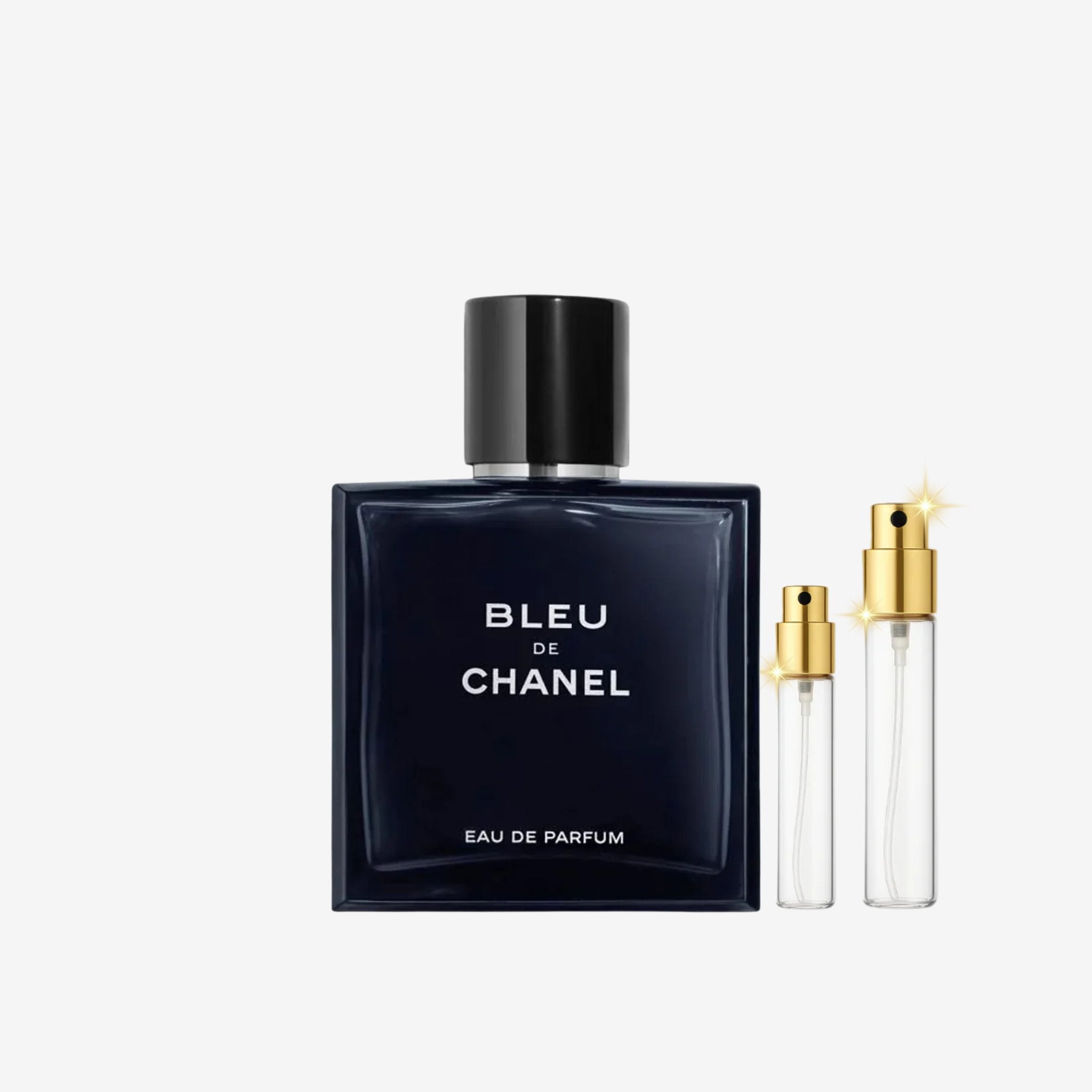 Bleu de Chanel EDP decant bottles of original long lasting perfume for men, 5ml 10ml 20ml sizes in Pakistan