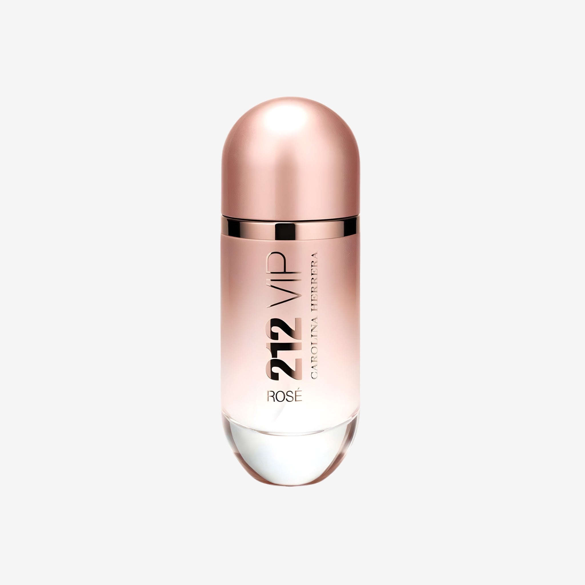 Carolina Herrera 212 VIP Rose EDP 100ml in rose gold bottle—original perfume with champagne, pink pepper, and peach blossom, long lasting fragrance for women