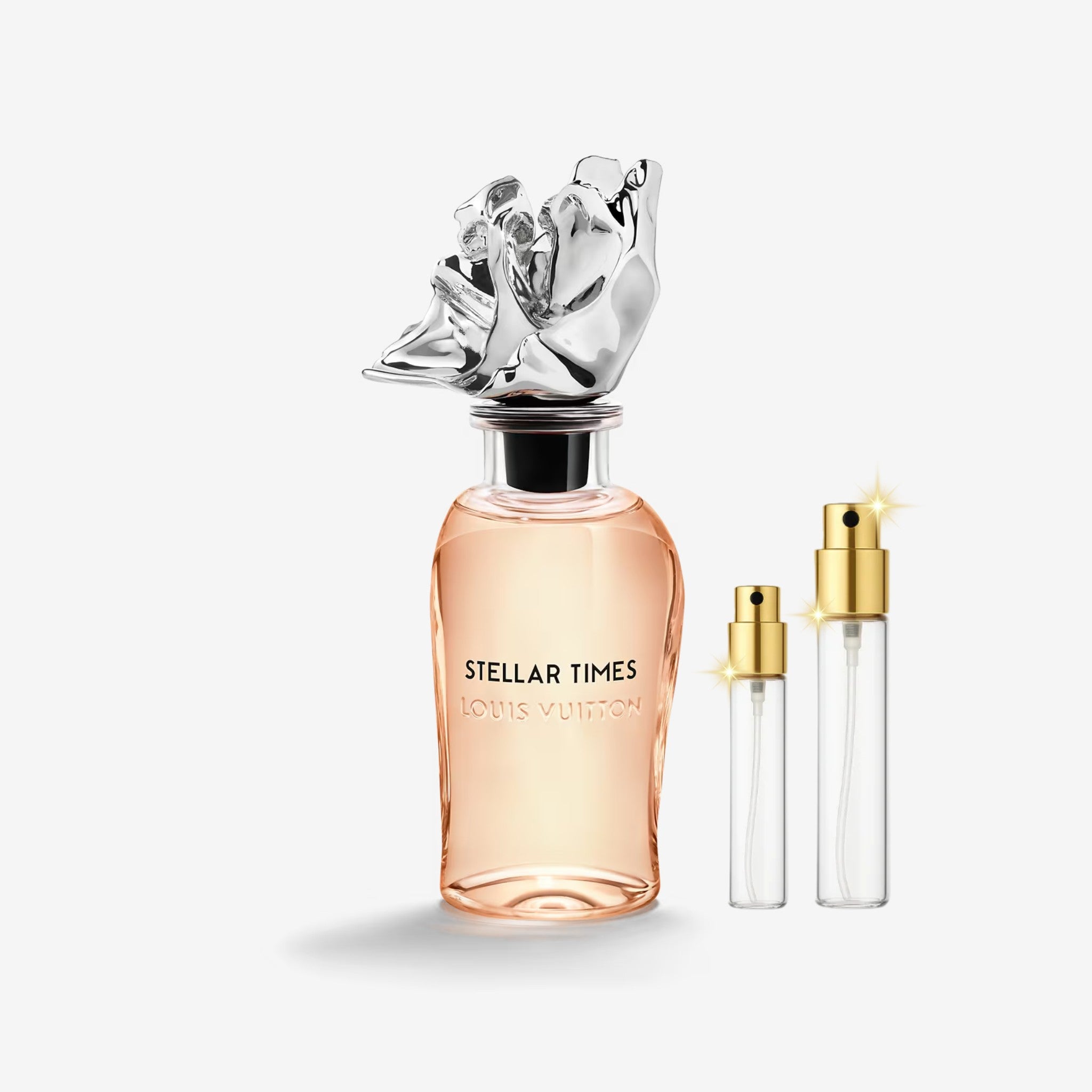Louis Vuitton Stellar Times Extrait decant bottles of original long lasting unisex perfume, 5ml 10ml 20ml sizes in Pakistan