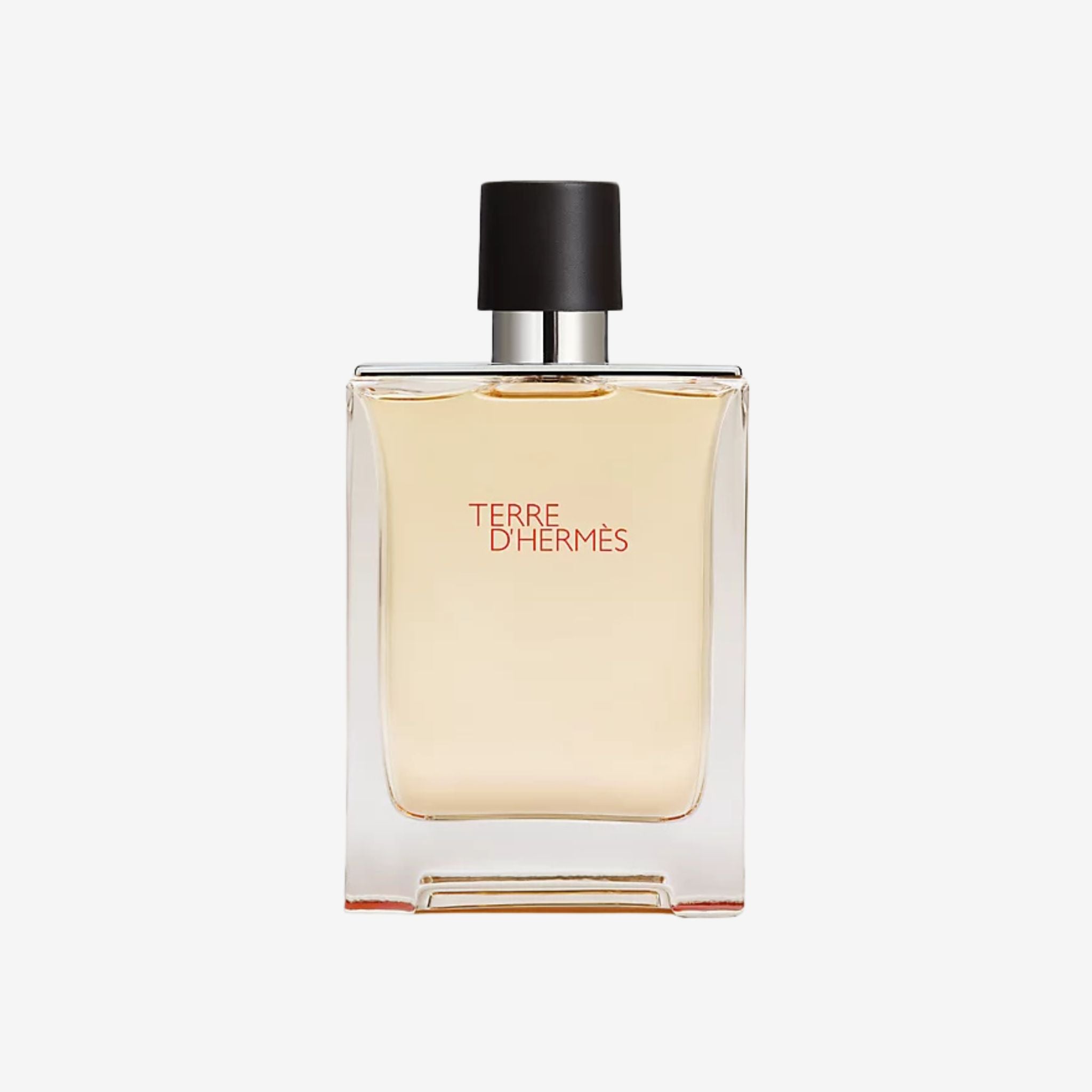 Buy Terre d'Hermès EDT Eau de Toilette for men. An iconic fresh, woody fragrance with citrus and flint notes. Available in 50ml, 100ml, and 200ml sizes.