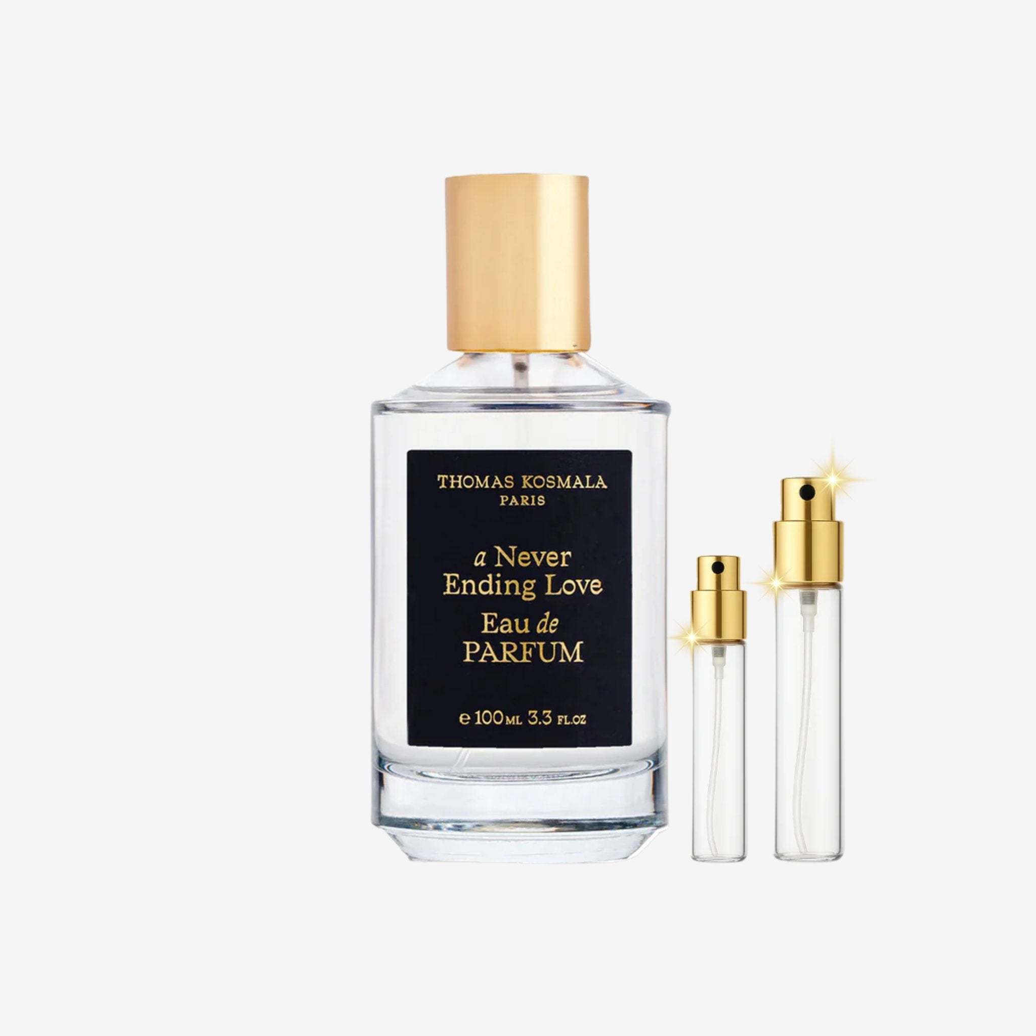 Thomas Kosmala Never Ending Love EDP decant bottles of original long lasting unisex perfume, 5ml 10ml 20ml sizes in Pakistan