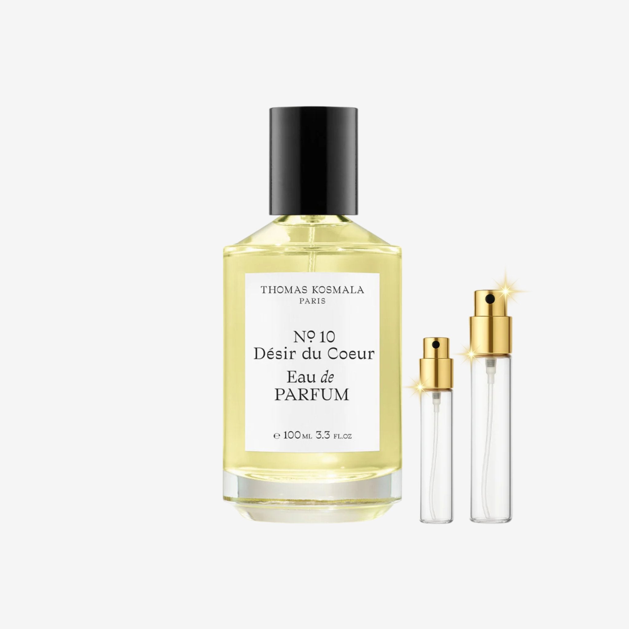 Thomas Kosmala No. 10 Désir du Coeur EDP decant bottles of original long lasting unisex perfume, 5ml 10ml 20ml sizes in Pakistan
