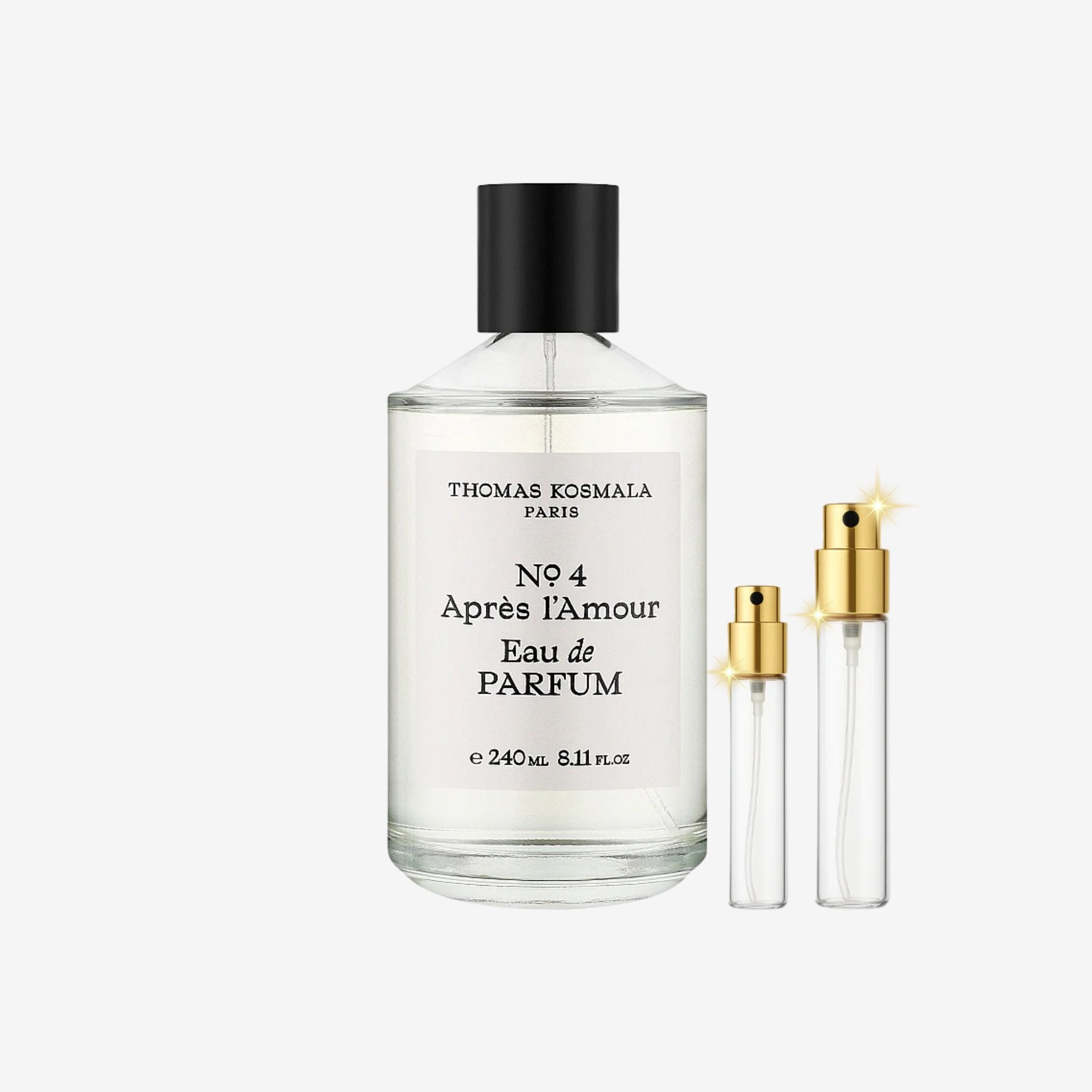Thomas Kosmala No. 4 Apres l'Amour EDP decant bottles of original long lasting unisex perfume, 5ml 10ml 20ml sizes in Pakistan