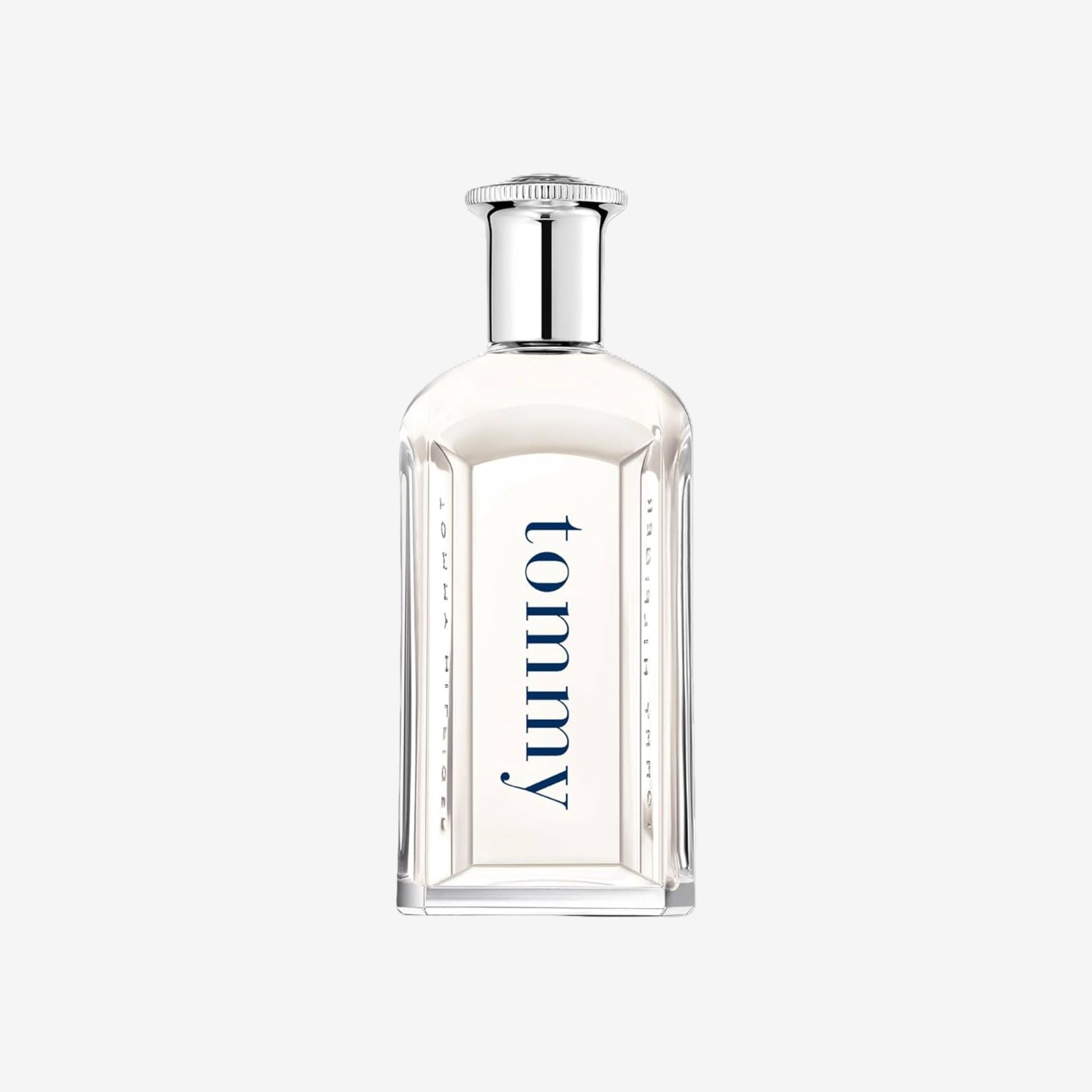 Tommy Hilfiger perfume bottle on a white background